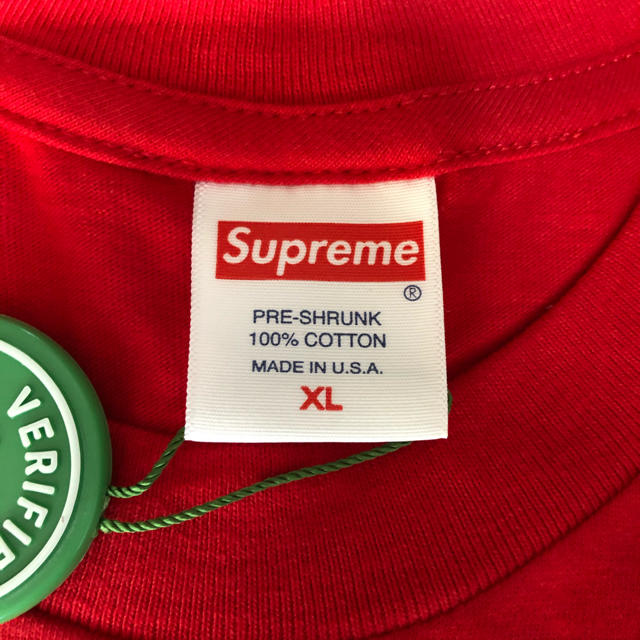 Supreme(シュプリーム)のSupreme Mary J. Blige Tee Red XL メンズのトップス(Tシャツ/カットソー(半袖/袖なし))の商品写真