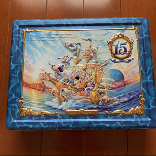 ディズニー(Disney)のディズニーシー 15周年記念 お菓子空箱(遊園地/テーマパーク)