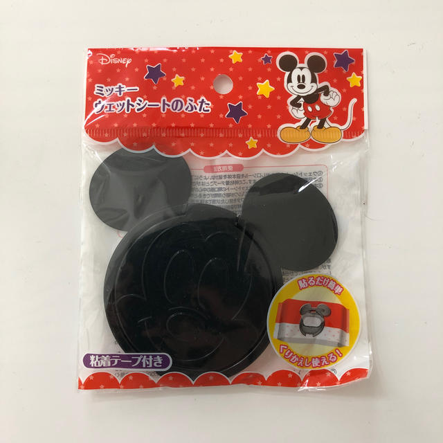 Disney(ディズニー)のウエットシートのふた　ミッキー インテリア/住まい/日用品の日用品/生活雑貨/旅行(日用品/生活雑貨)の商品写真