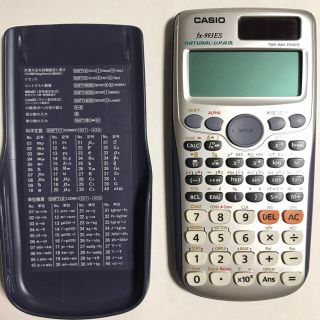 カシオ(CASIO)の【中古】CASIO 関数電卓 箱無し 説明書付き 理系　新品電池付き(その他)