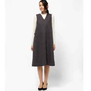 ドットアンドストライプスチャイルドウーマン(Dot&Stripes CHILDWOMAN)のmat quotidien Aラインワンピース(ひざ丈ワンピース)