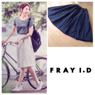 フレイアイディー(FRAY I.D)の美香さん着用♡美品♡FRAY I.D(ひざ丈スカート)