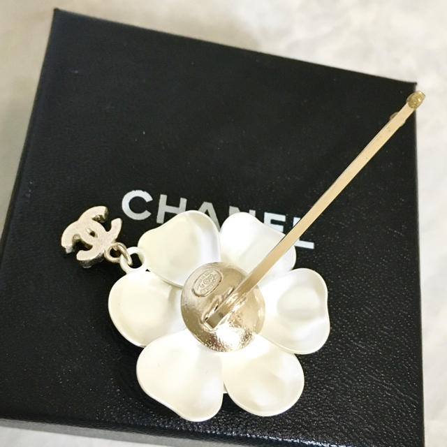 CHANEL - 正規品 シャネル ヘアピン フラワー ココマーク パール カメリア ラメ 真珠花の通販 by ☆ハーベスト☆｜シャネルならラクマ