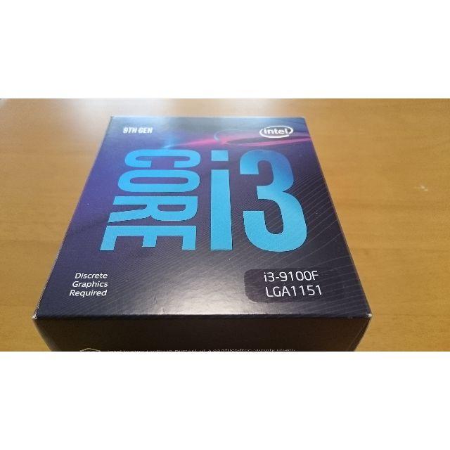 100％の保証 i3 Core Intel 9100F 最大4.2GHz【短時間使用品】 4コア PCパーツ