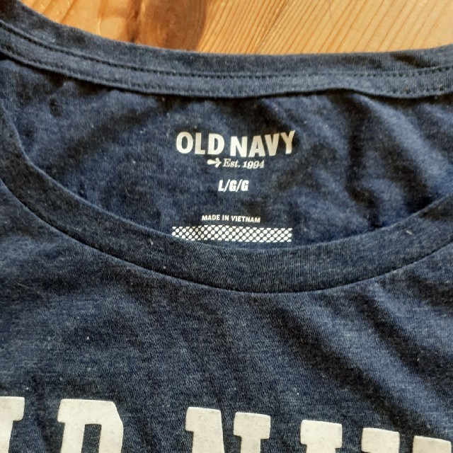 Old Navy(オールドネイビー)の試着のみレディースTシャツＬサイズ レディースのトップス(Tシャツ(半袖/袖なし))の商品写真