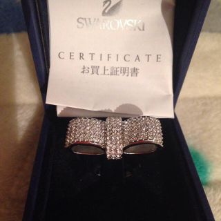 スワロフスキー(SWAROVSKI)の♡スワロフスキー♡(リング(指輪))