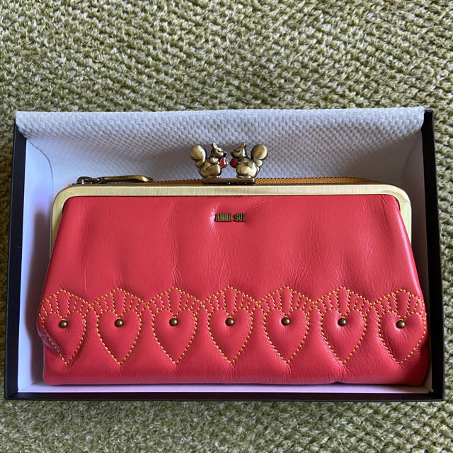 新品♡ANNA SUI キッシングリスちゃん財布♡