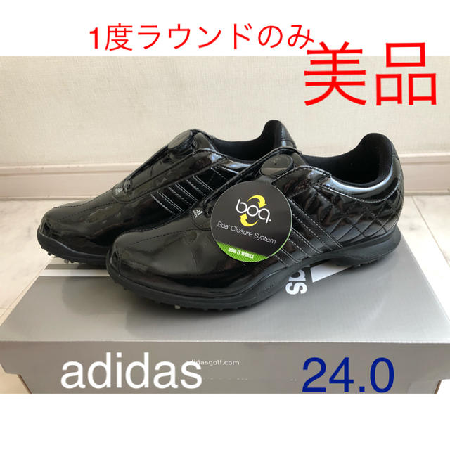adidas(アディダス)のゴルフシューズ　レディース スポーツ/アウトドアのゴルフ(シューズ)の商品写真