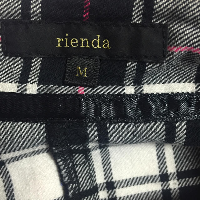 rienda(リエンダ)のリエンダ フリル チェックシャツ レディースのトップス(シャツ/ブラウス(長袖/七分))の商品写真