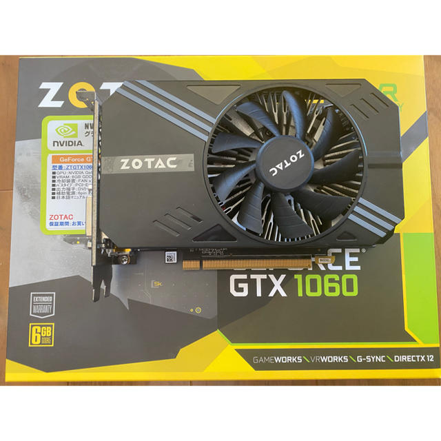 ZOTAC GeForce GTX 1060 6GBGeForce