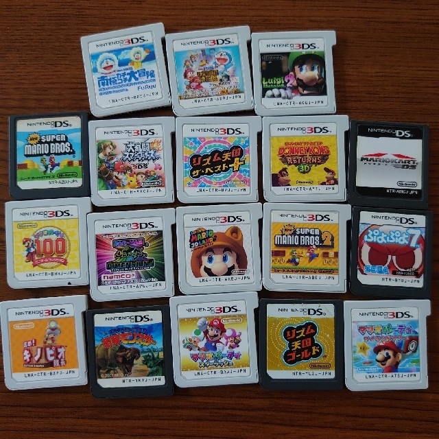 3DSカセット 18枚 - 携帯用ゲームソフト