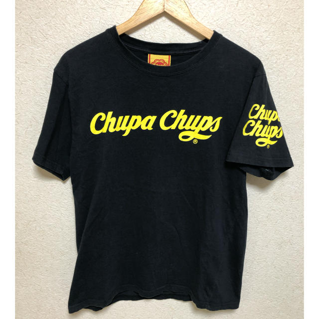 チュッパチャップス chupachups tシャツ 黒 L メンズのトップス(Tシャツ/カットソー(半袖/袖なし))の商品写真