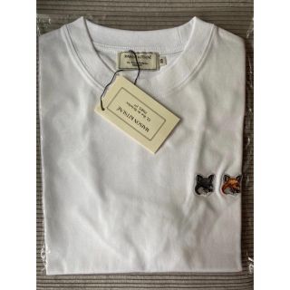 メゾンキツネ(MAISON KITSUNE')の【新品未使用】メゾンキツネ　Tシャツ　 X S(Tシャツ/カットソー(半袖/袖なし))