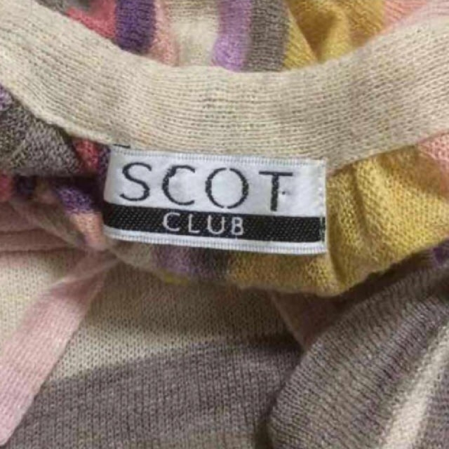 SCOT CLUB(スコットクラブ)のスコットクラブ　パステル　サマーニット レディースのトップス(カットソー(半袖/袖なし))の商品写真