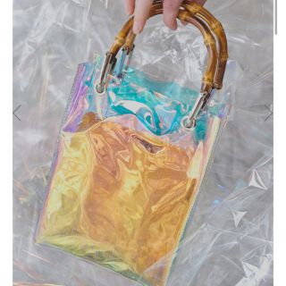 アメリヴィンテージ(Ameri VINTAGE)のMEDI AURORA CLEAR BAG(トートバッグ)