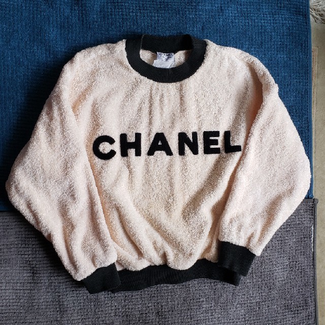 CHANEL(シャネル)の週末セール☆CHANEL パイル地 トレーナー ヴィンテージ レディースのトップス(トレーナー/スウェット)の商品写真