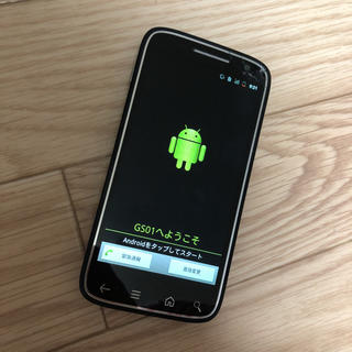 デル(DELL)のDELL Androidスマホ　GS01(スマートフォン本体)