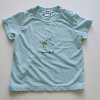 モンベル(mont bell)のmont-bell ミントブルーのTシャツ 80cm(Ｔシャツ)