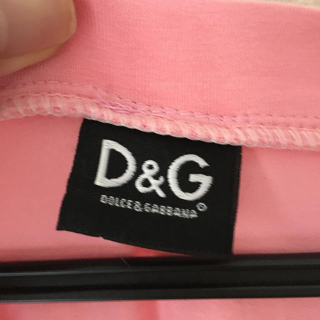 DOLCE&GABBANA(ドルチェアンドガッバーナ)のDOLCE&GABBANA ドルチェアンドガッバーナ  Tシャツ ピンク レディースのトップス(Tシャツ(半袖/袖なし))の商品写真