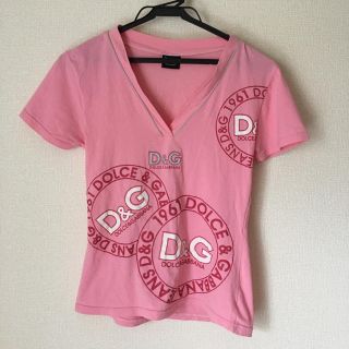 ドルチェ\u0026ガッバーナかわいいピンク、Tシャツ