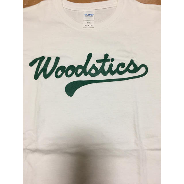 Woodstics ロゴTシャツ 白 メンズのトップス(Tシャツ/カットソー(半袖/袖なし))の商品写真