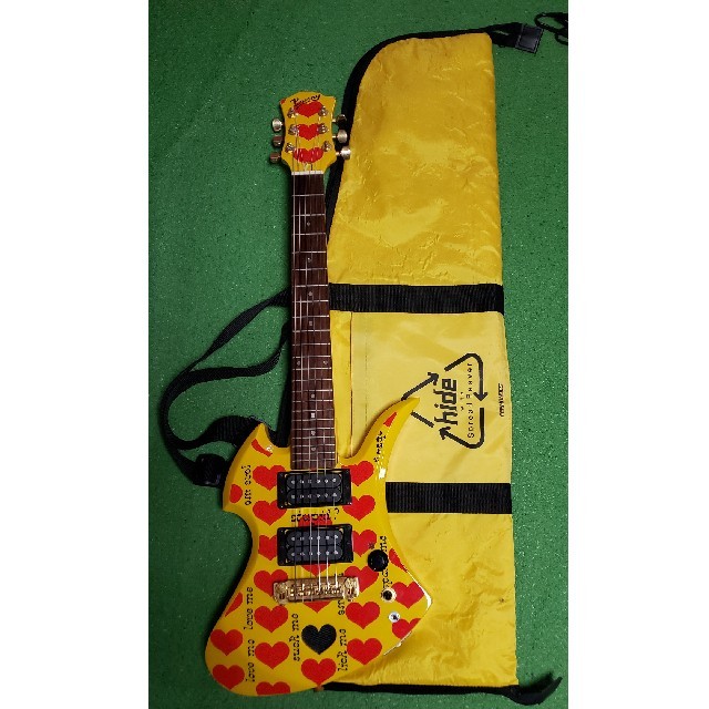 Fernandes(フェルナンデス)のBurny FERNANDES hide yellowheart Jr. 楽器のギター(エレキギター)の商品写真