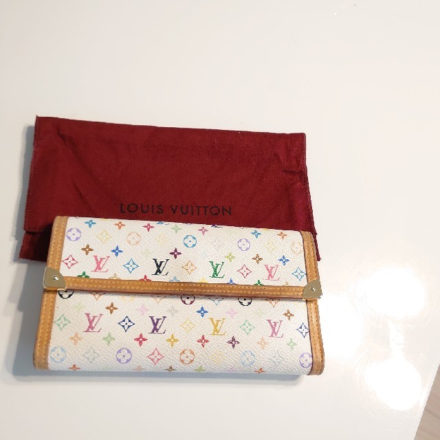 売れ筋商品 LOUIS VUITTON - ルイヴィトンマルチカラー美品長財布三