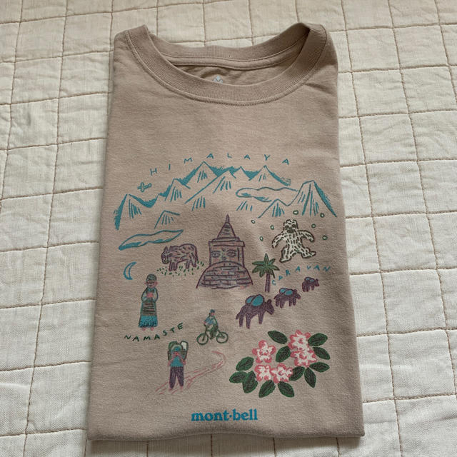 mont bell(モンベル)のモンベルＴシャツ キッズ/ベビー/マタニティのキッズ服女の子用(90cm~)(Tシャツ/カットソー)の商品写真