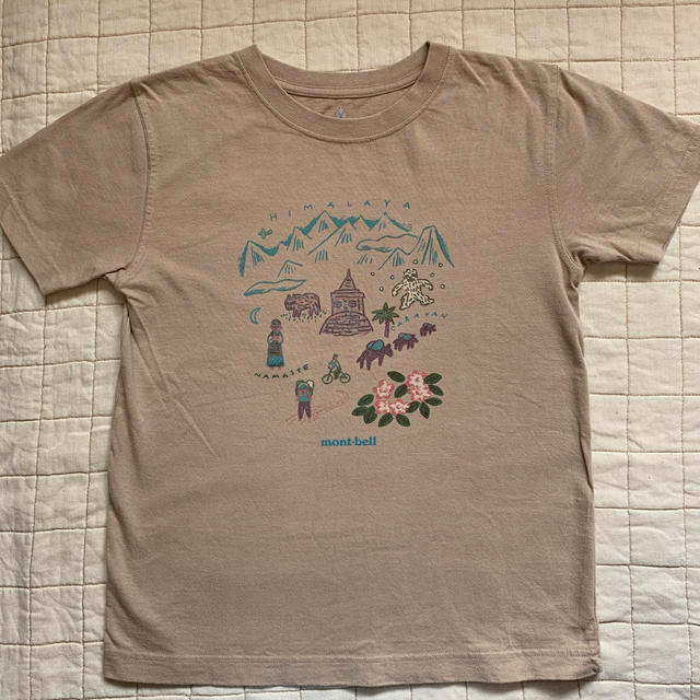 mont bell(モンベル)のモンベルＴシャツ キッズ/ベビー/マタニティのキッズ服女の子用(90cm~)(Tシャツ/カットソー)の商品写真