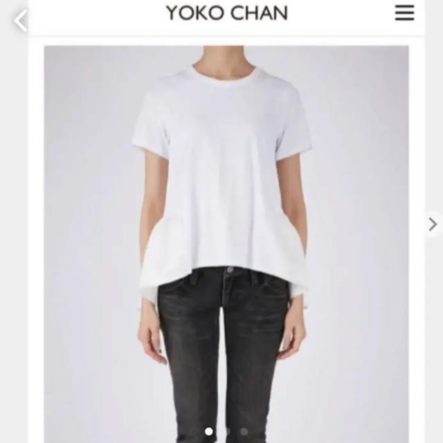 YOKO CHAN♡ヨーコチャン半袖カットソー♡バックフリルTシャツ ...