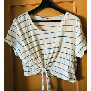 トップショップ(TOPSHOP)のTOP SHOP  ボーダー　Tシャツ(Tシャツ(半袖/袖なし))