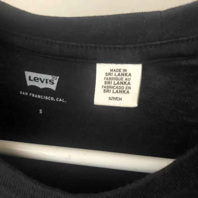 Levi's(リーバイス)のリーバイス　Tシャツ　ブラック　s  メンズのトップス(Tシャツ/カットソー(半袖/袖なし))の商品写真