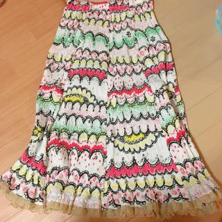 ツモリチサト(TSUMORI CHISATO)のツモリチサト　クレプリ　スカート   セットアップ(ロングスカート)