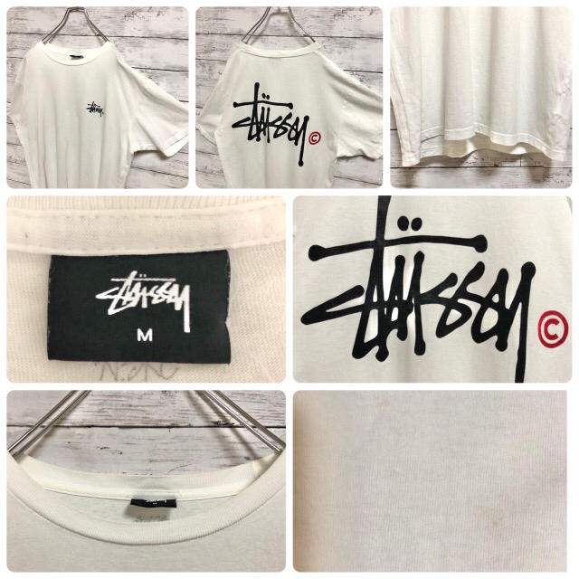 STUSSY(ステューシー)の【大人気】ステューシー☆ビッグロゴ　バックロゴ　半袖Tシャツ メンズのトップス(Tシャツ/カットソー(半袖/袖なし))の商品写真