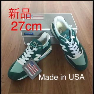 ニューバランス(New Balance)の【新品】New balance M998 Made in USA(スニーカー)