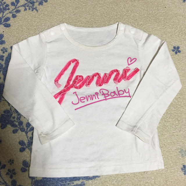 JENNI(ジェニィ)のJENNIBABY☆シンプルロンT90 キッズ/ベビー/マタニティのキッズ服女の子用(90cm~)(Tシャツ/カットソー)の商品写真