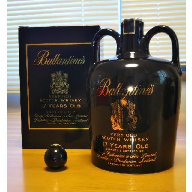 （値下げ）BALLANTINES 17Years（バランタイン17年　陶器）