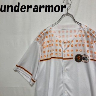 アンダーアーマー(UNDER ARMOUR)のアンダーアーマー 半袖 ポリシャツ 読売 ジャイアンツ ホワイト オレンジ(Tシャツ/カットソー(半袖/袖なし))