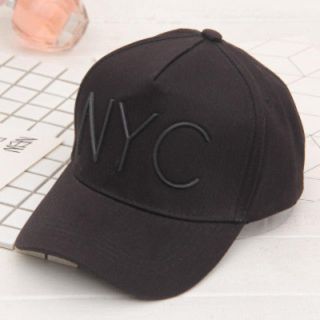 新品 NYCキャップ 黒文字(キャップ)