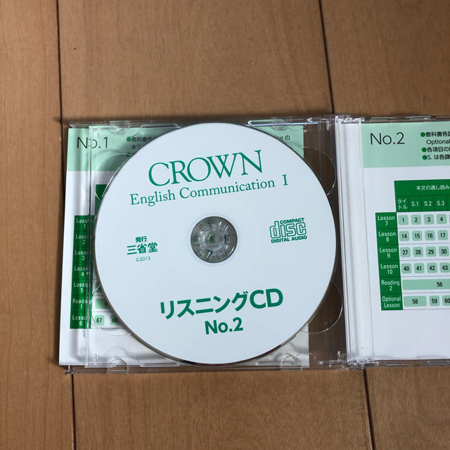 クラウンコミュニケーションI  CROWN リスニングCD 三省堂 エンタメ/ホビーのCD(CDブック)の商品写真