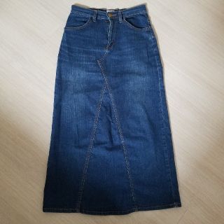 ラングラー(Wrangler)のWrangler　　ロングデニムスカート　sizeM(ロングスカート)