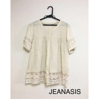 ジーナシス(JEANASIS)のJEANASIS レース　ブラウス(シャツ/ブラウス(半袖/袖なし))