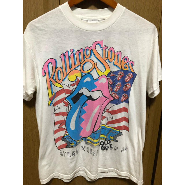 rolling stones ローリングストーンズ vintage 80s - Tシャツ