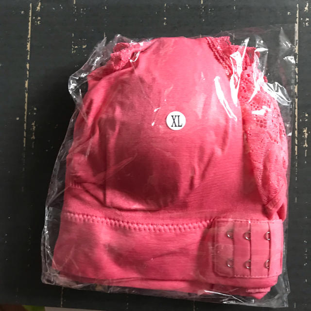 ナイトブラ  ピンク XL レディースの下着/アンダーウェア(ブラ)の商品写真