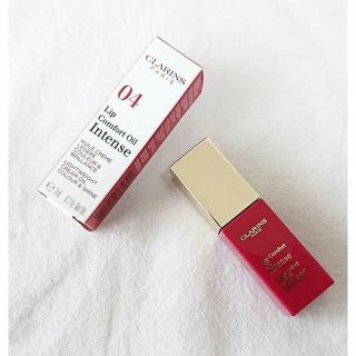 クラランス(CLARINS)のコンフォートリップオイルインテンス(口紅)