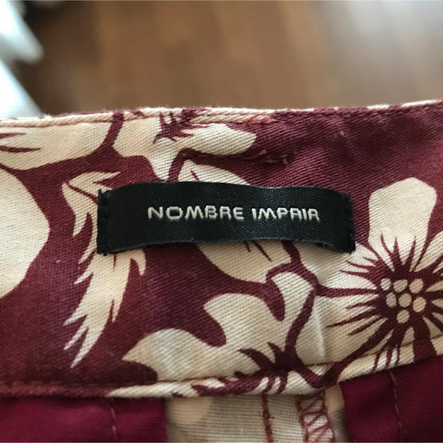 nombre impair(ノンブルアンベール)のノンブル　アンペール　NOMBRE IMPAIR ショートパンツ レディースのパンツ(ショートパンツ)の商品写真