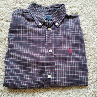 ラルフローレン(Ralph Lauren)のラルフローレンチェックシャツ　120センチ(ブラウス)