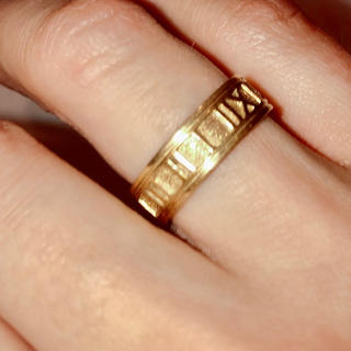 ジュエリーツツミ(JEWELRY TSUTSUMI)のK18 ティファニーモチーフの指輪(リング(指輪))