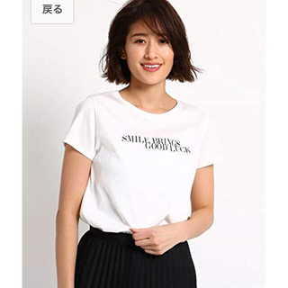 インディヴィ(INDIVI)のINDIVI Tシャツ 38(Tシャツ(半袖/袖なし))