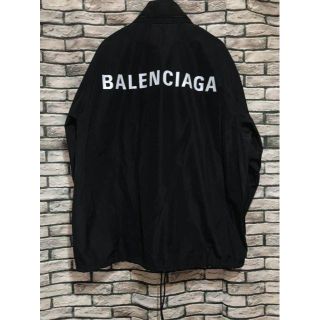 バレンシアガ(Balenciaga)のBALENCIAGAバレンシアガ★ロゴウインドブレーカーナイロンジャケット(ナイロンジャケット)